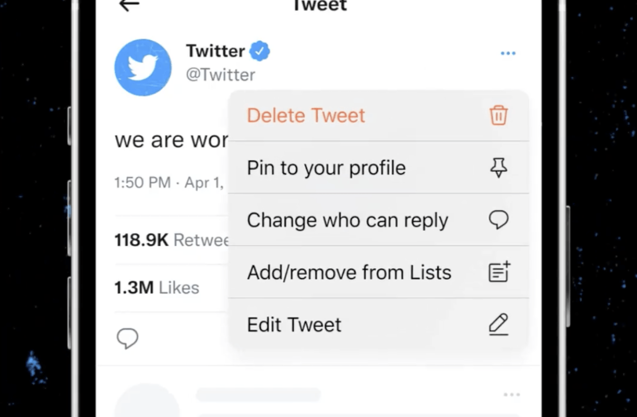 Twitter начнёт тестировать функцию редактирования твитов «в ближайшие месяцы»