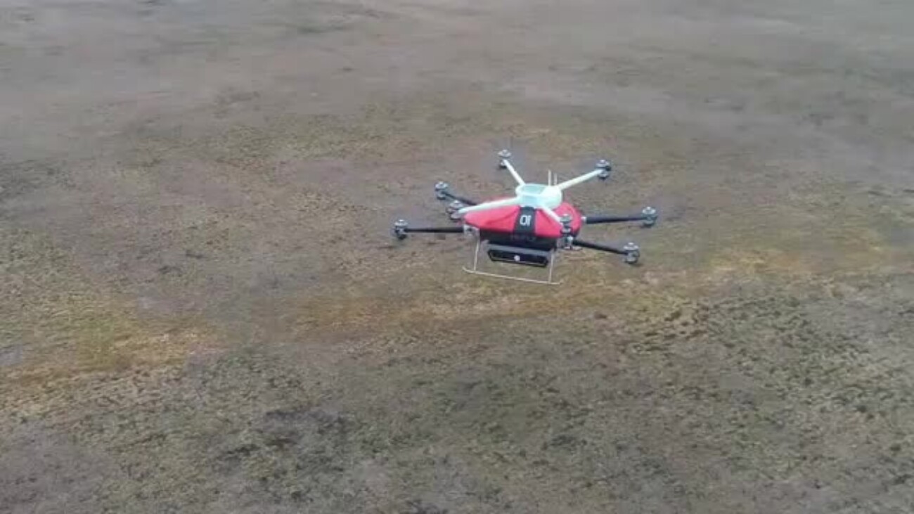 Производитель майонеза «Слобода» протестировал прототип своего грузового дрона