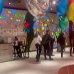 Video: Googlers Lined Up On 1st Day Back At Google NYC Office