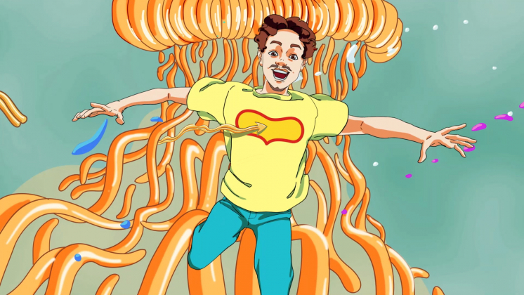 Любители быстрых обедов громко признались в любви «Роллтону» в новом ролике от DDB Russia