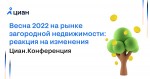 Весна 2022 на рынке загородной недвижимости: реакция на изменения