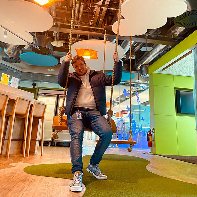 Indoor Swing At The Google Dublin Office