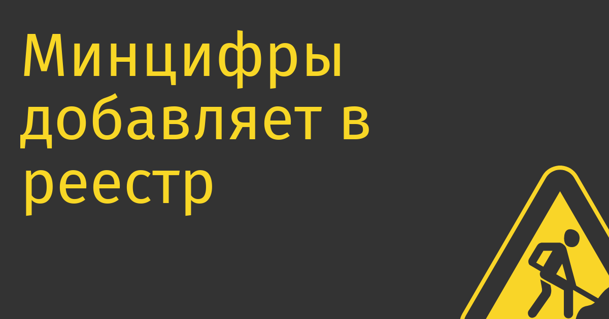 Минцифры добавляет в реестр IT-компаний в день по 250 льготников. Часть из них мало похожа на айтишников