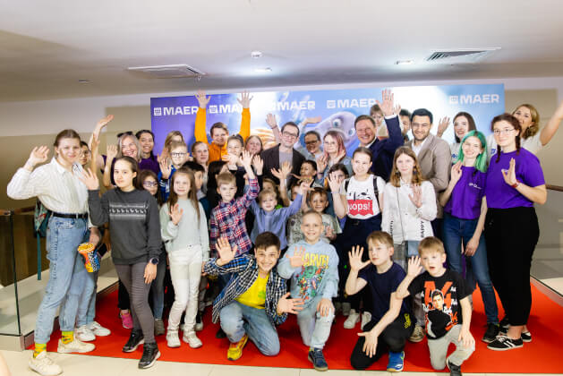 В Москве прошёл показ мультфильма «Мальчик-дельфин» для подопечных фонда Хабенского