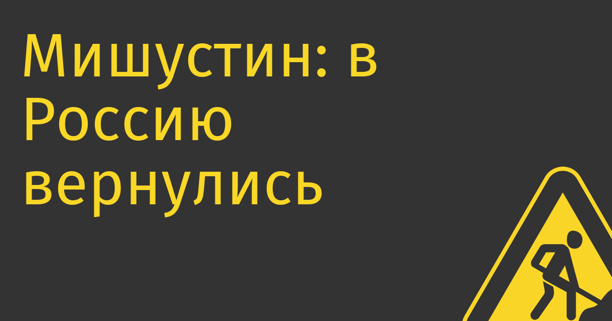 Мишустин: в Россию вернулись около 85% уехавших IT-специалистов