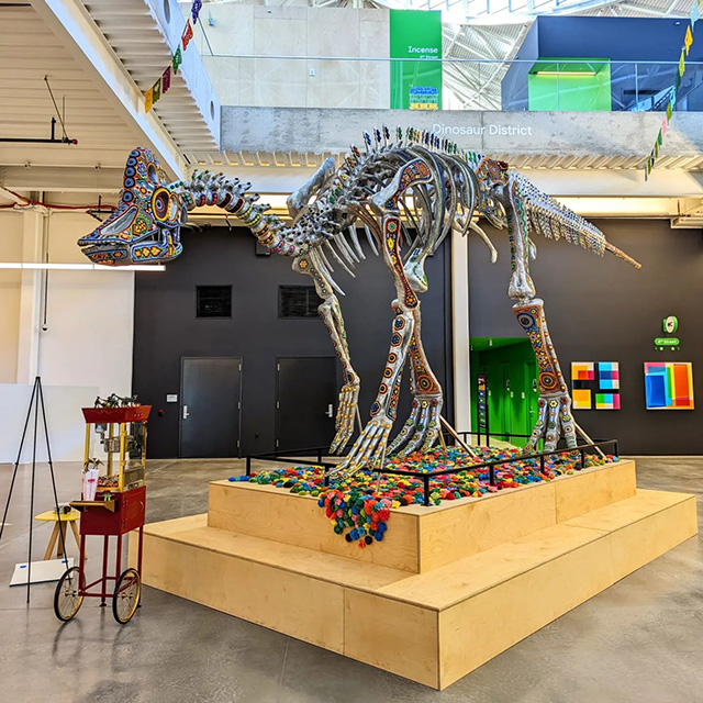 Google's New Campus Also Has A Dinosaur