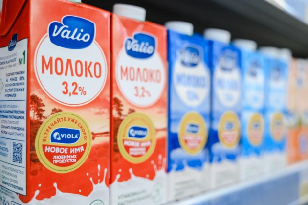 Продукцию Valio в России будут выпускать под брендом Viola