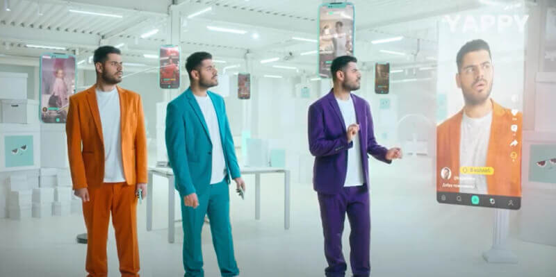 Каграманова много не бывает: инфлюенсер стал новым героем промо медиакомнаты от Yappy