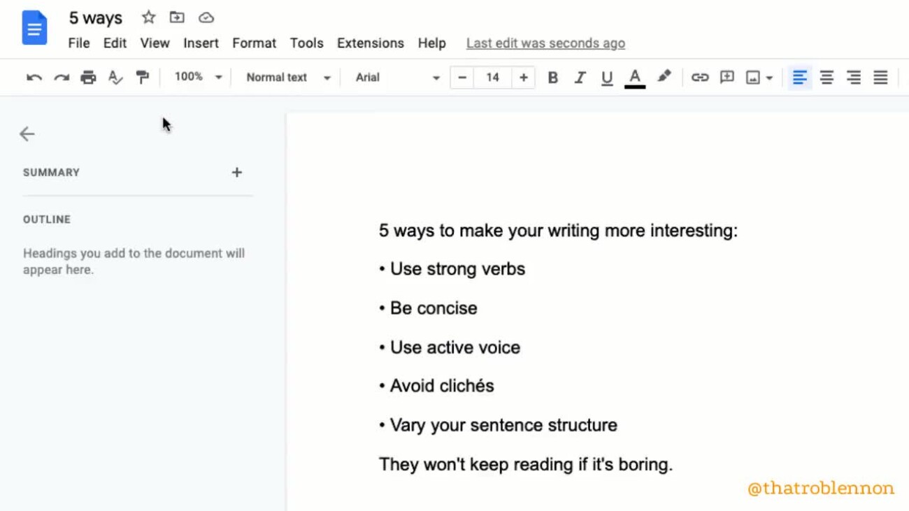 Тред: десять функций «Google Документов», про которые нечасто вспоминают