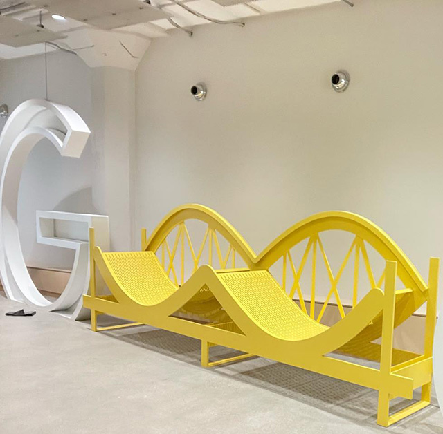 Google Bench Of Pittsburgh Bridge