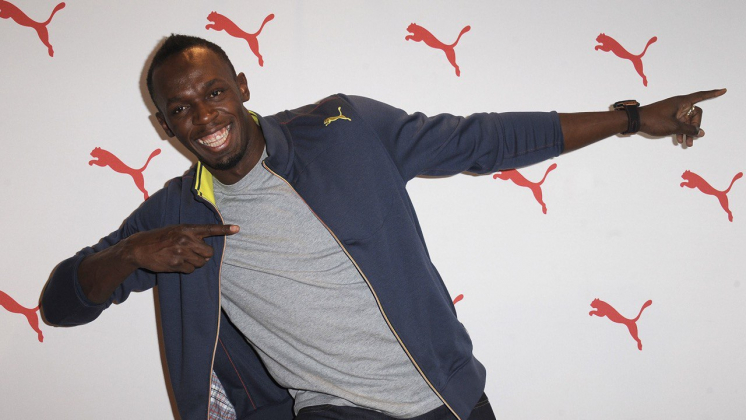 Усейн Болт регистрирует свою фирменную позу победителя как товарный знак