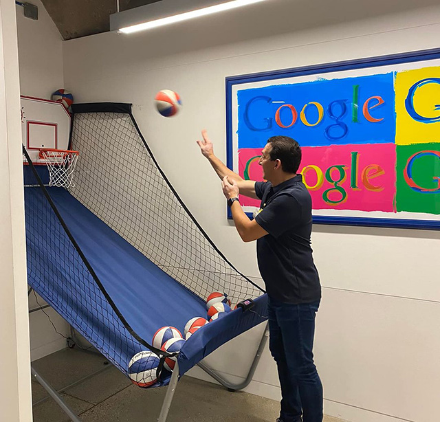 Google Mini Basketball Game