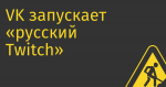 VK запускает «русский Twitch»