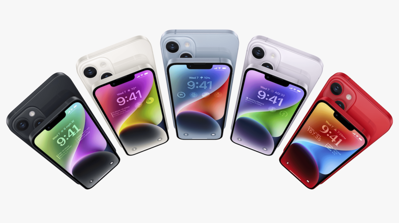 Apple представила iPhone 14 и 14 Plus с увеличенным экраном