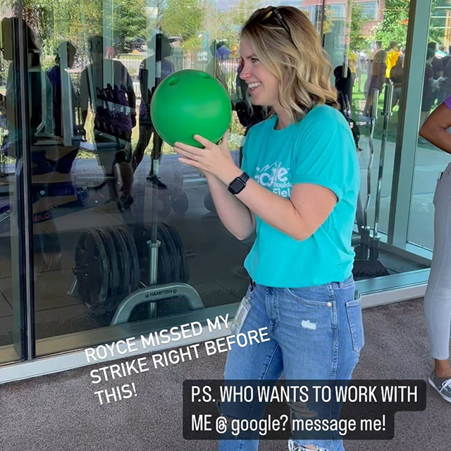 Outdoor Google Bowling