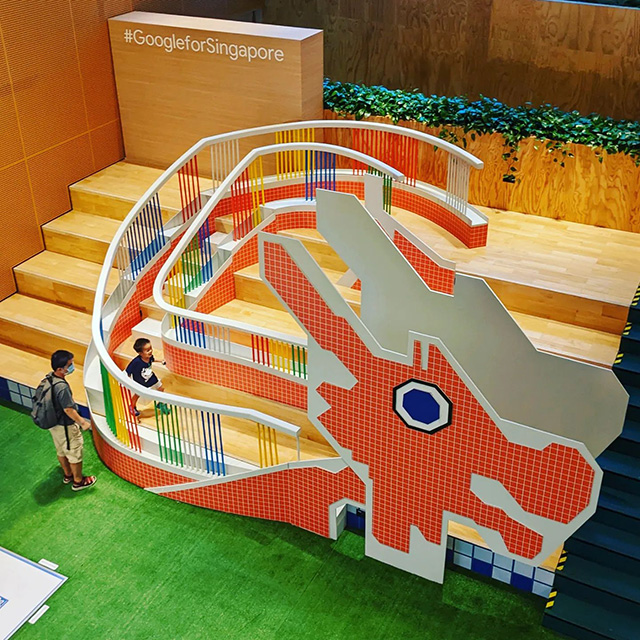 Dragon At Google Singapore