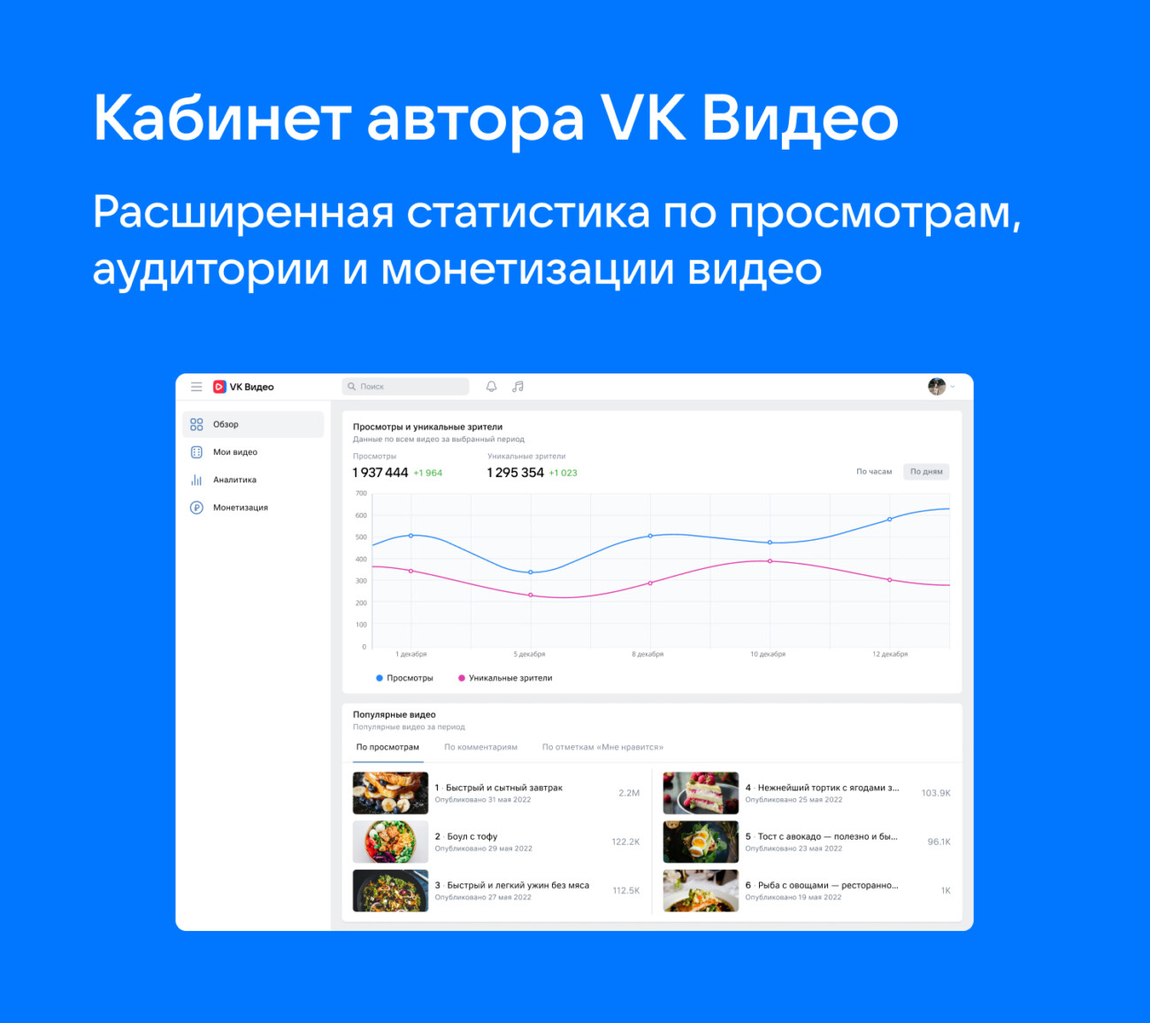 «ВКонтакте» представила новый дизайн сообществ, кабинет автора видеоконтента и другие обновления