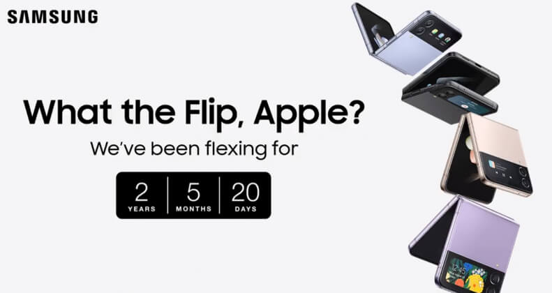 Samsung снова шутит над Apple