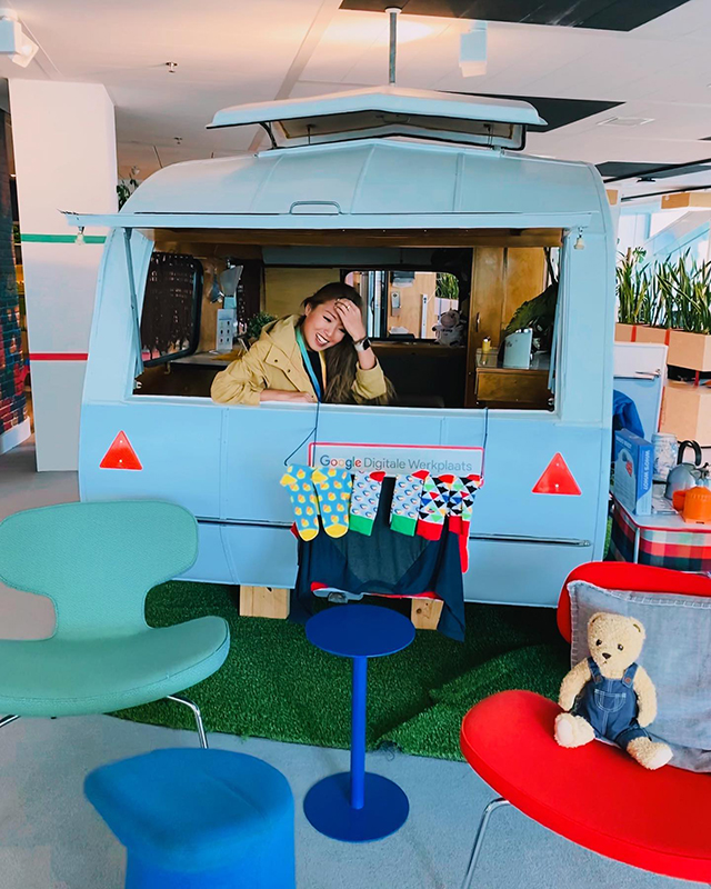 Miniature Google Indoor RV
