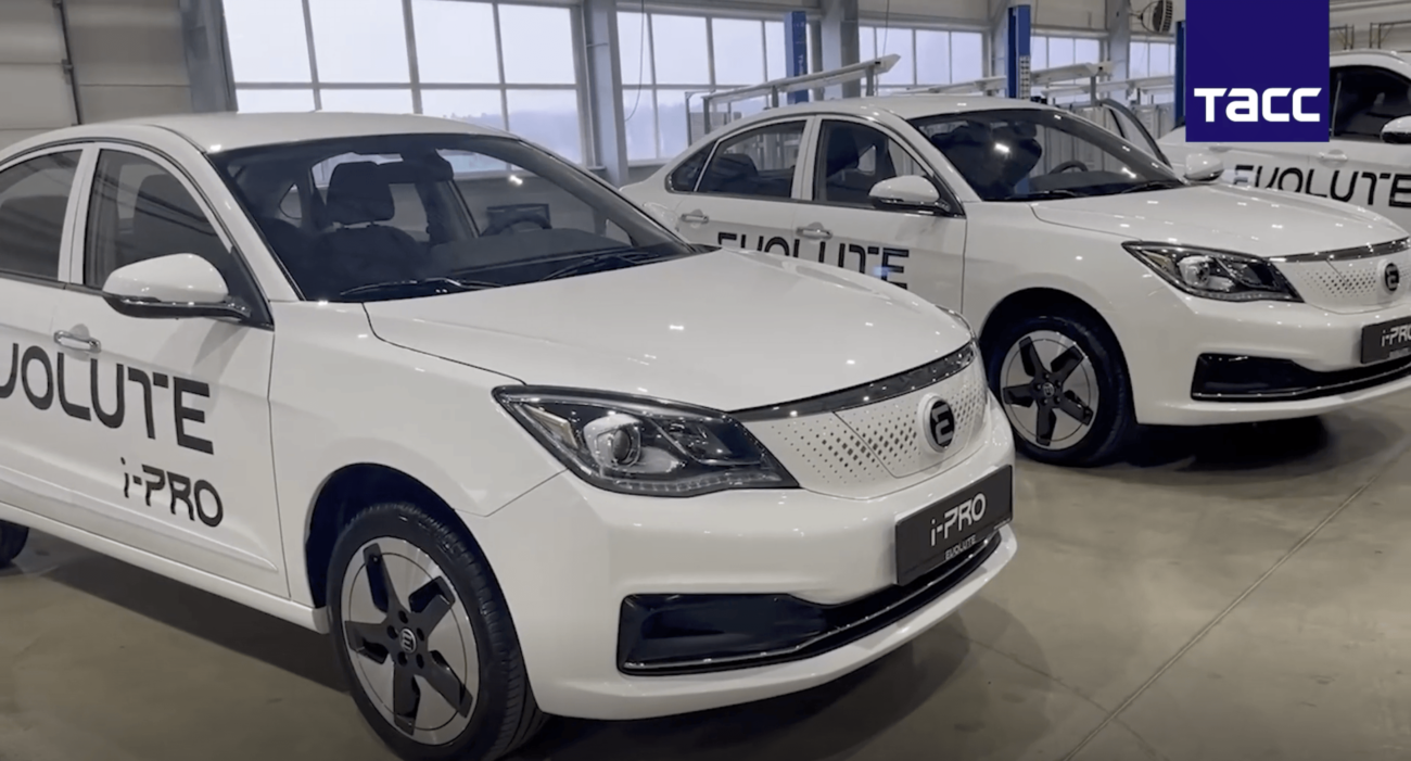 Первый электромобиль российской сборки Evolute начали производить на заводе в Липецке