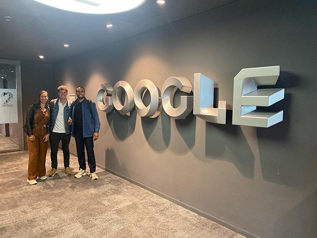 3D Chrome Google Sign