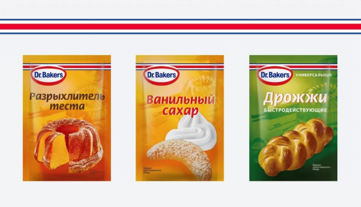 Dr. Oetker локализовался в России под брендом Dr. Bakers