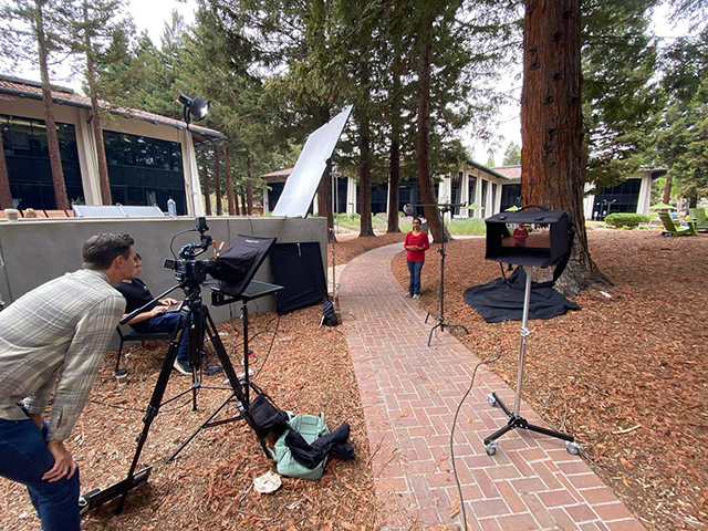 Recording Video Outside The GooglePlex