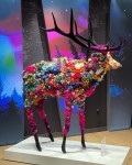 Google Colorful Reindeer