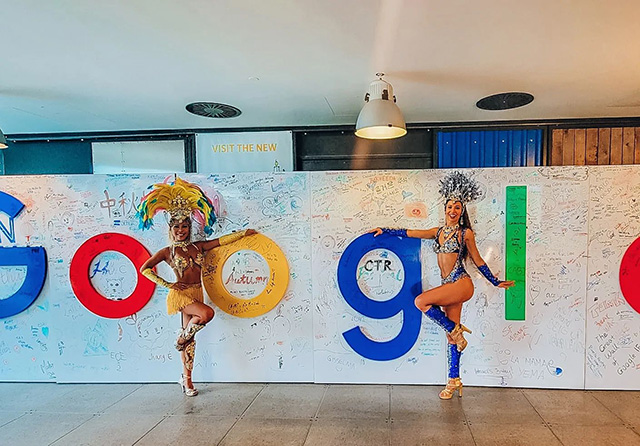 Samba Dancers At Google Ireland