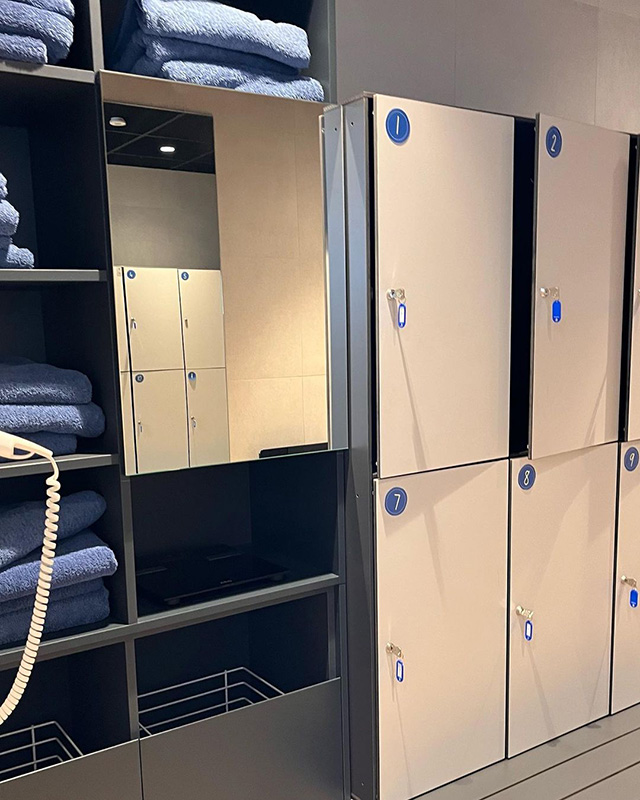 Locker Room At Google Poland