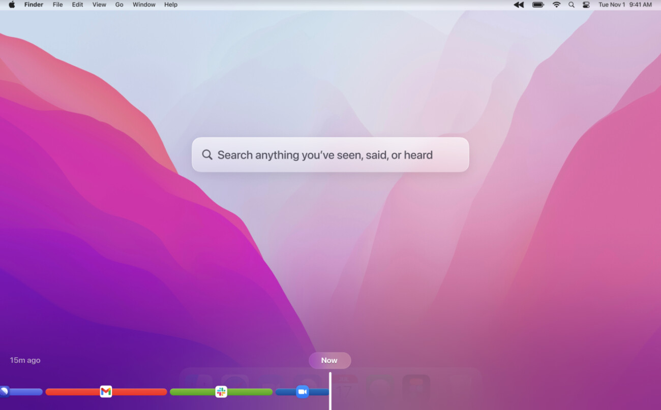 Стартап Rewind представил внутренний поисковик по MacOS — чтобы найти «всё, что когда-либо видел, слышал или говорил»