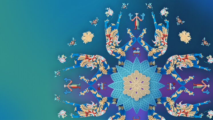 Калейдоскоп культур: «Сбер» выпустил виртуальную одежду с народными орнаментами