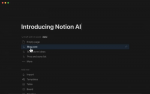 Notion представил ИИ-помощника, который может генерировать посты на заданную тему с помощью нейросети