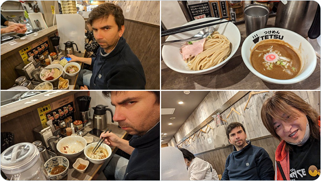 Gary Illyes Eating Japanese Dishes