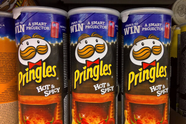 В России закончились запасы Pringles