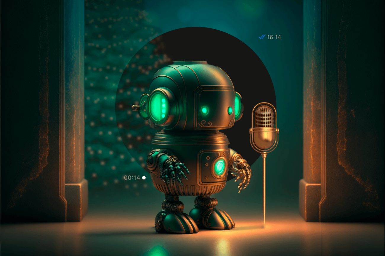 Мы запустили бота, в котором вы можете обменяться тёплыми голосовыми и кружочками со словами поддержки