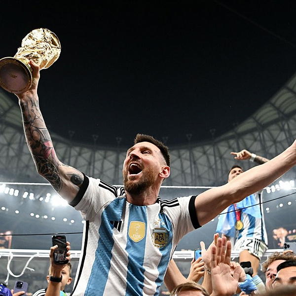 Пост Лионеля Месси про победу на ЧМ 2022 установил рекорд
