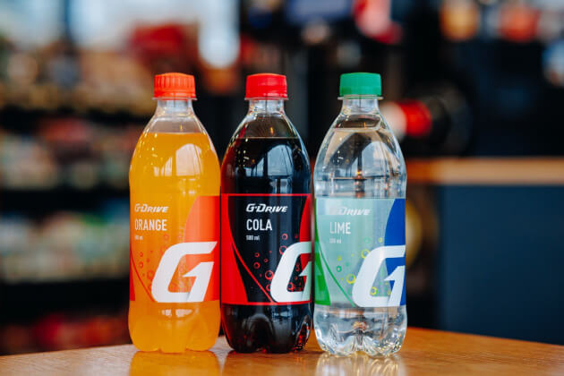 Напитки G-Drive: Cola, Orange и Lime победили в двух российских премиях