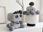 Lizzi's Crochet Googlebot & Crawley Are Outstanding