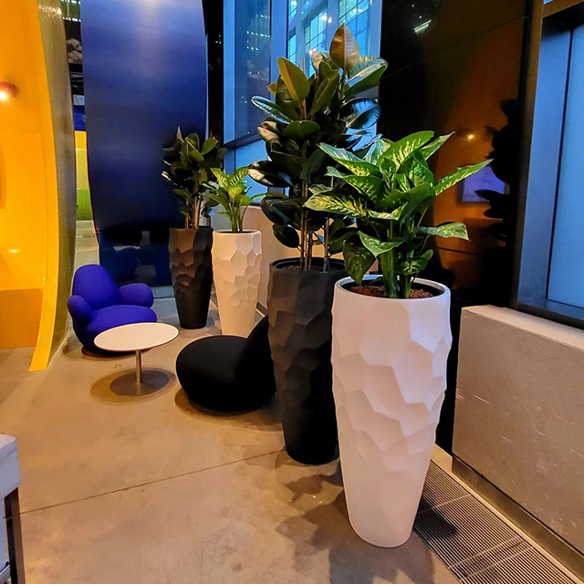 Google Futuristic Flower Pots