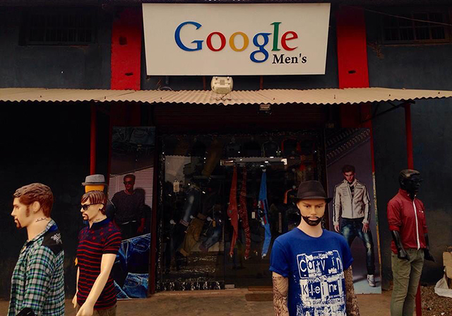 Fake Google Men's Clothing Designer Store