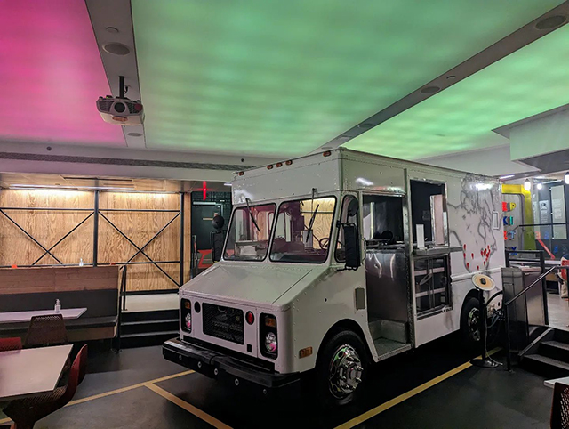 Food Trucks Inside The Google Office