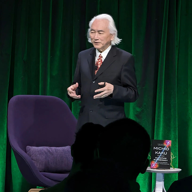 Dr. Michio Kaku Giving Google Talk