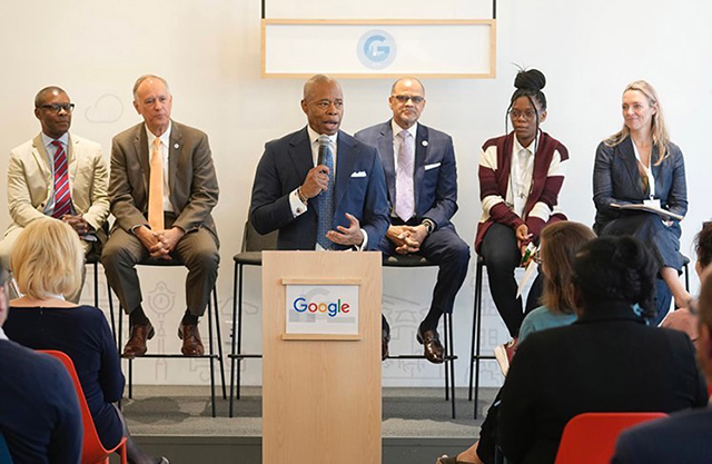 NYC Mayor Eric Adams At Google