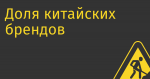 Доля китайских брендов на рынке ноутбуков выросла с 30% до 40%