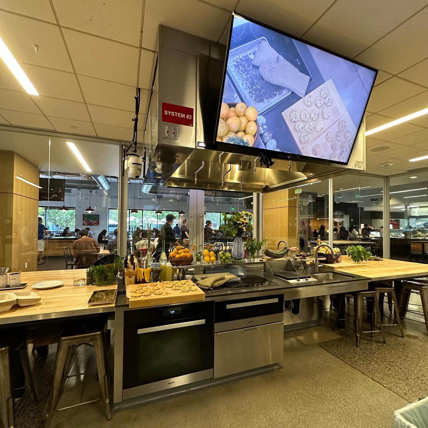 Googlers Baking Cookies At The GooglePlex