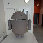 Rusty Android Figurine