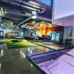 Google Irvine Office's Eat/Play Area