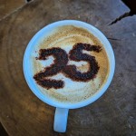 Google 25th Birthday Cappuccino - 25
