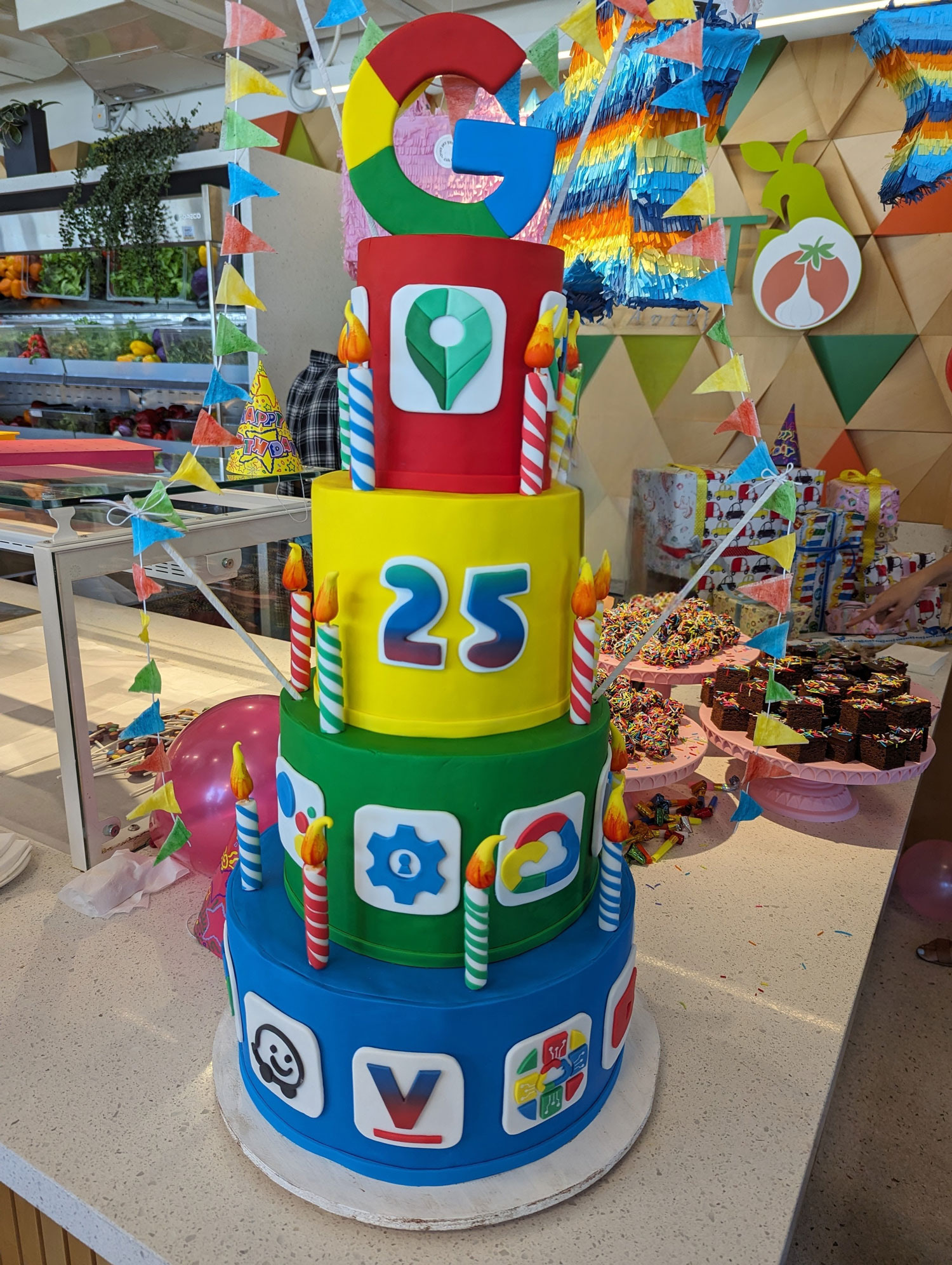 Google's 25th Birthday Celebration Photos (Many Photos)